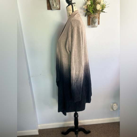 Barefoot dreams cardigan waterfall two tones  comfy‎ boho chic - Picture 5 of 8